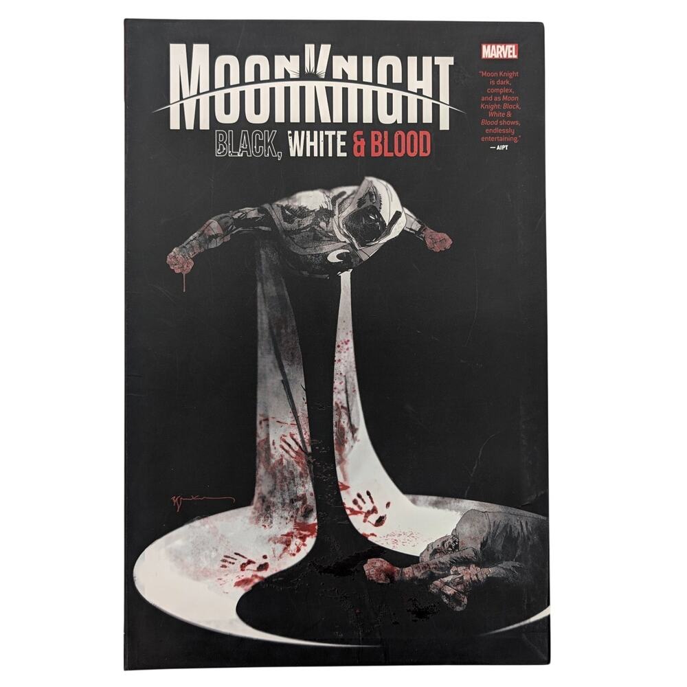 Moon Knight: Black, White & Blood TPB Marvel Comics 2023 Jonathan Hickman Marc